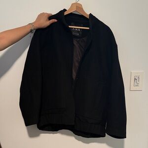 Zara Classic Black Coat